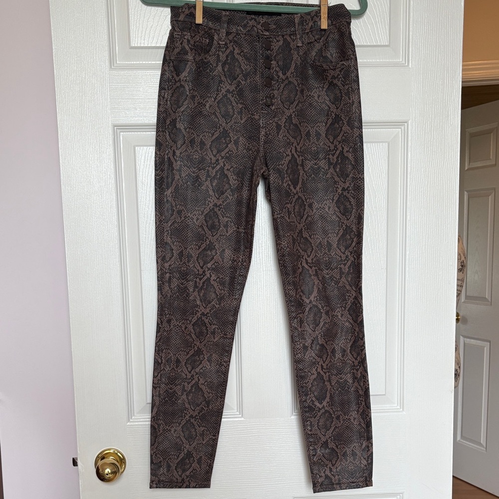 J Brand Snake Print Jeans